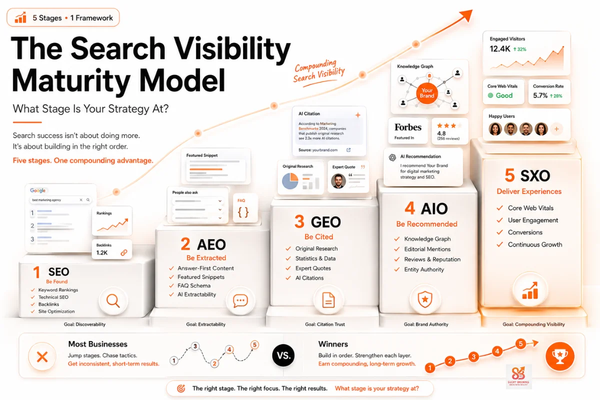 Search Visibility Maturity Model