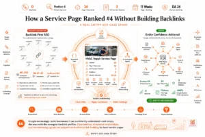 rank a service page without backlinks