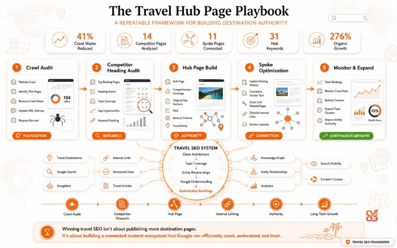 How to Build a Travel Hub Page That Ranks
